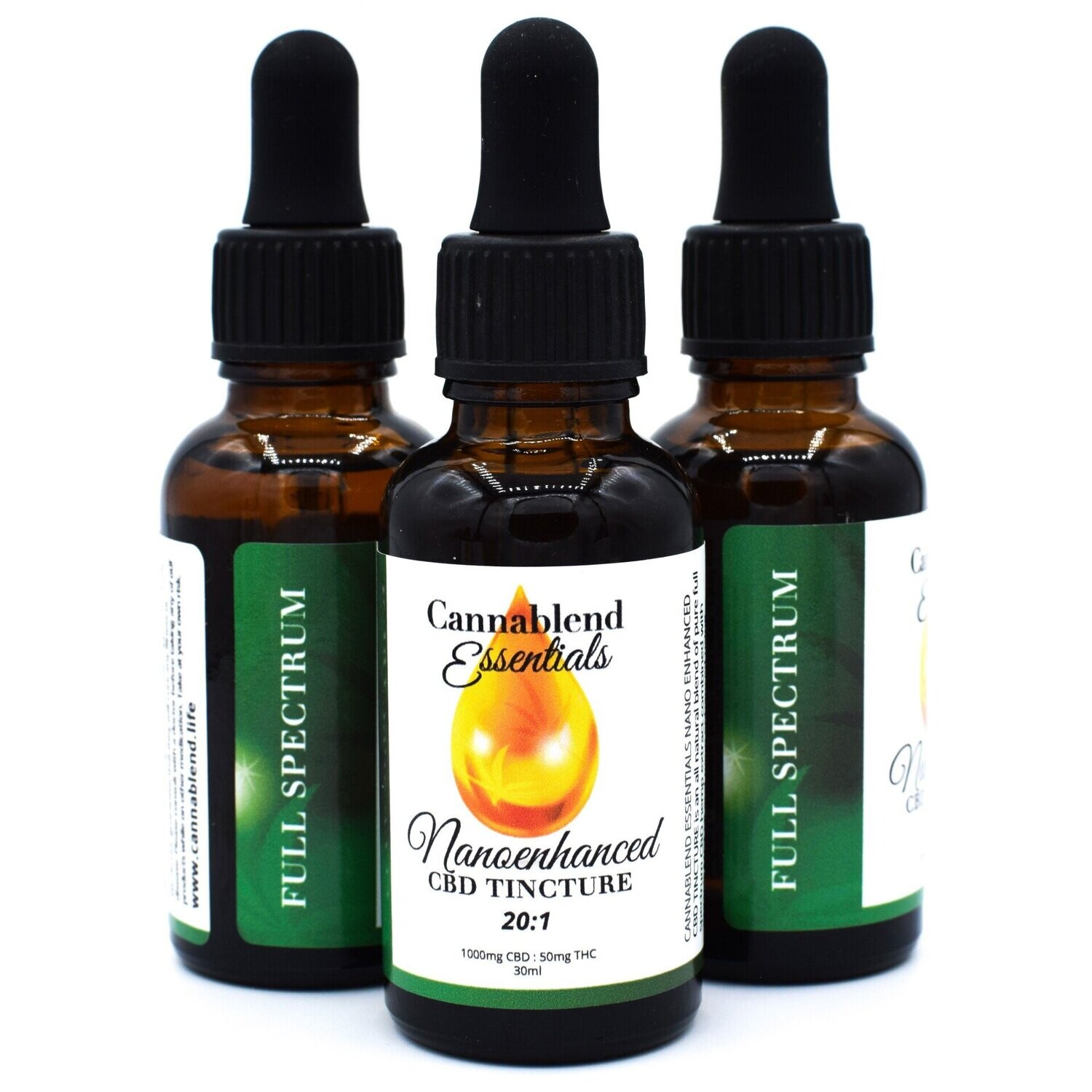 Full Spectrum Tincture - 20:1 CBD To THC