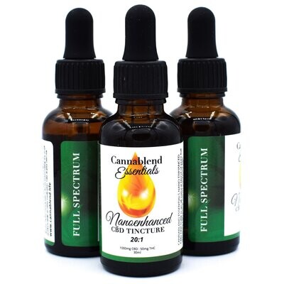 Full Spectrum Tincture - 20:1 CBD To THC