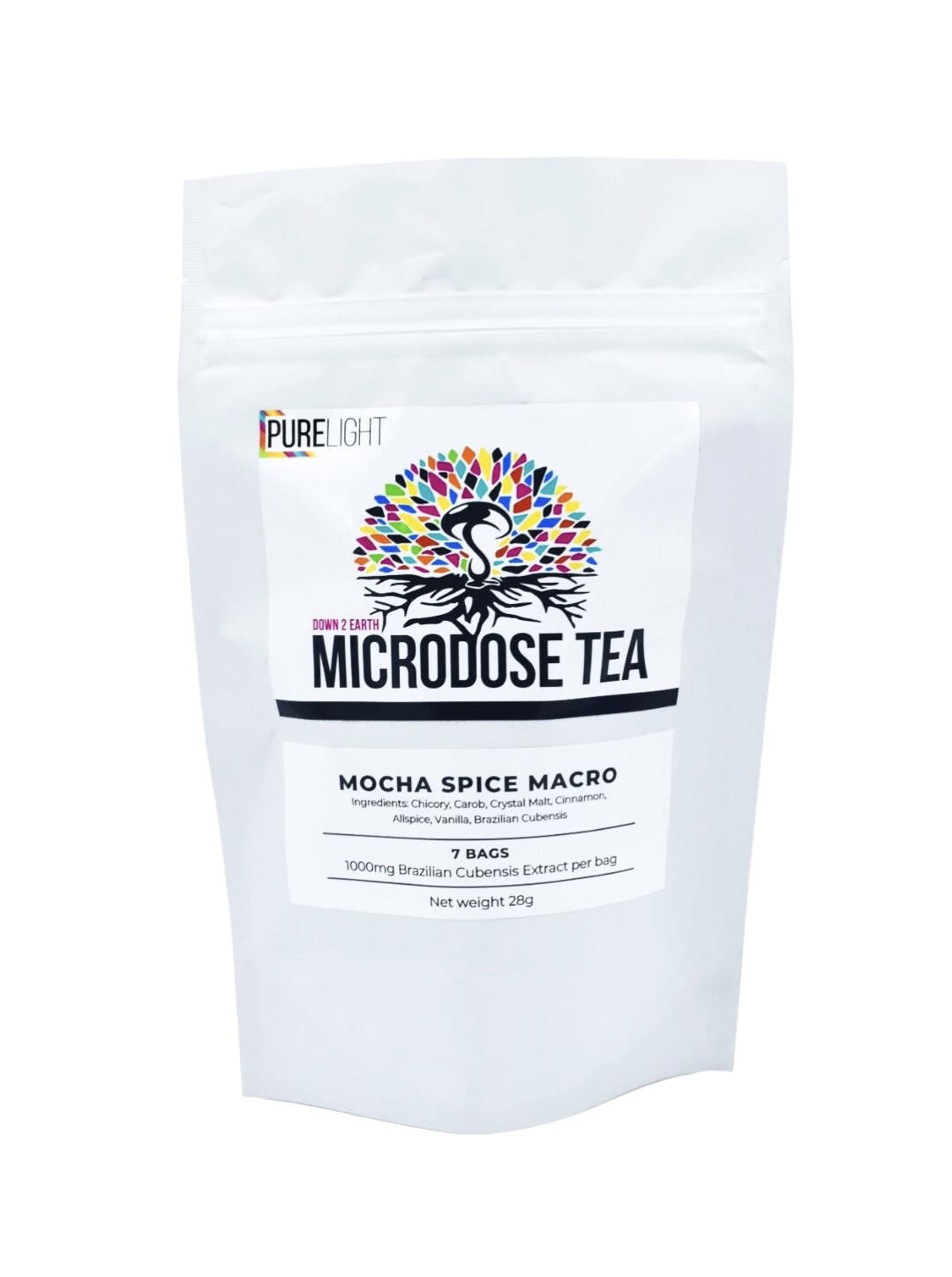 Mocha Spice Macrodose Tea, 1000mg Bags