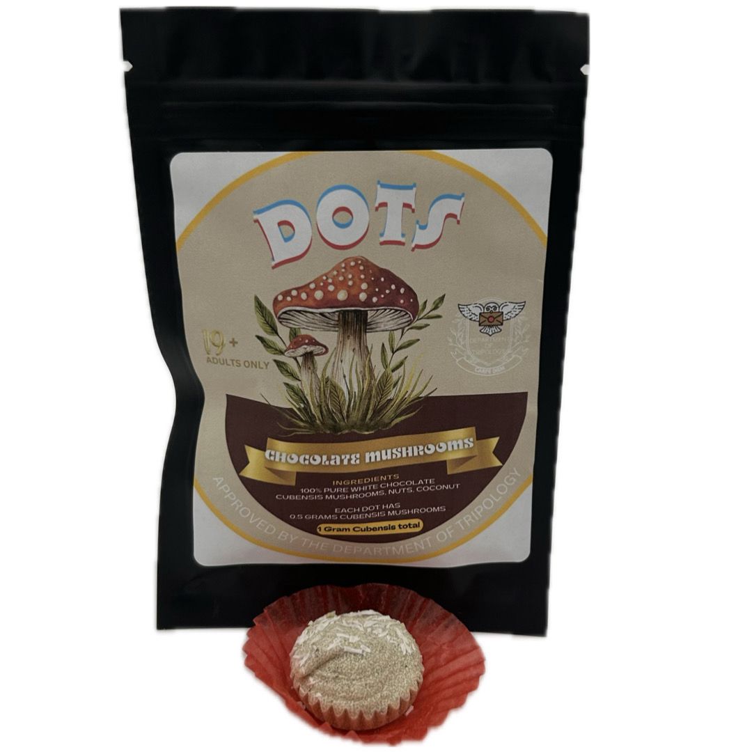 White Chocolate Magic Mushroom Truffles 1000mg