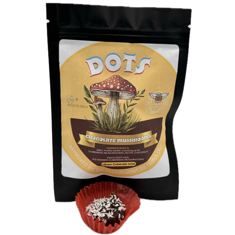 Dark Chocolate Magic Mushroom Truffles 1000mg