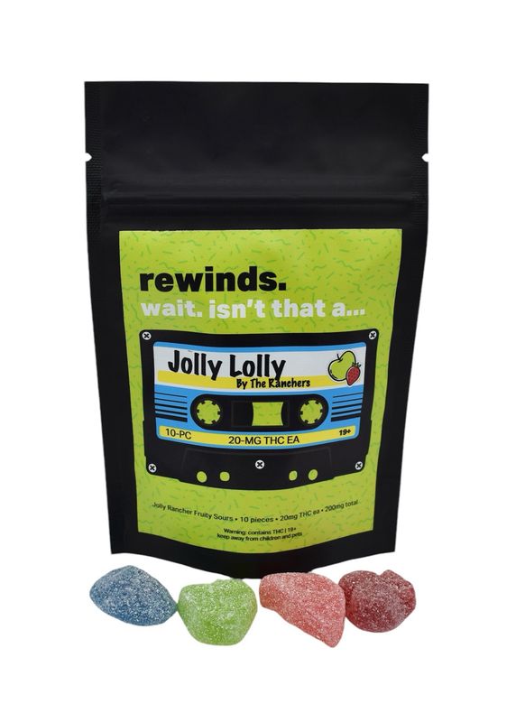 Jolly Rancher THC Gummies 20mg (200mg Per Pk)