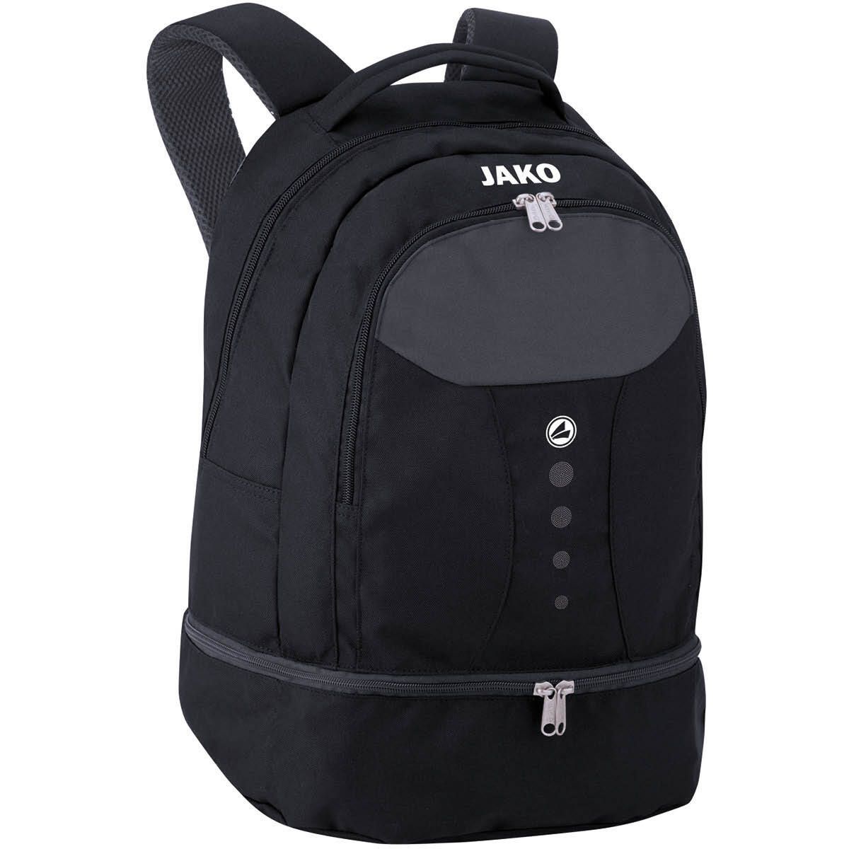 JAKO Rucksack Striker, Farbe: 08 - Schwarz