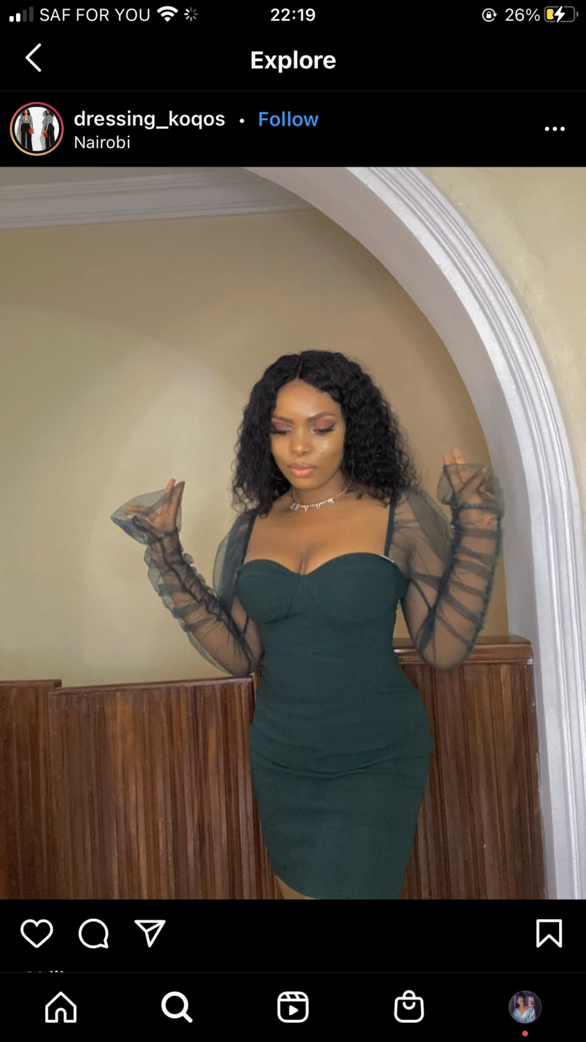 Puffshoulder  bodycon