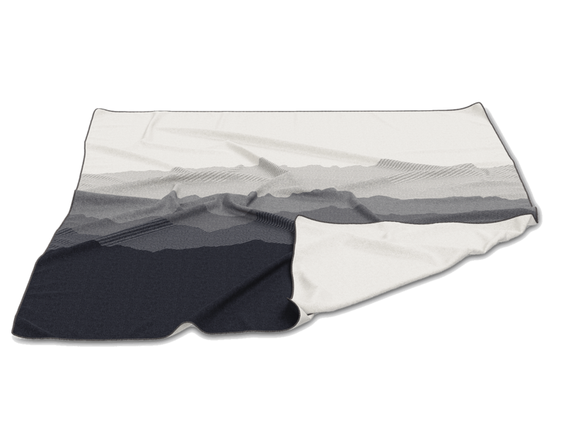 Plaid Swiss skyline grey