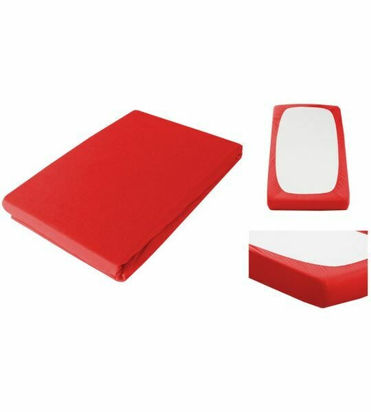Lenzuolo Frottee - Rosso