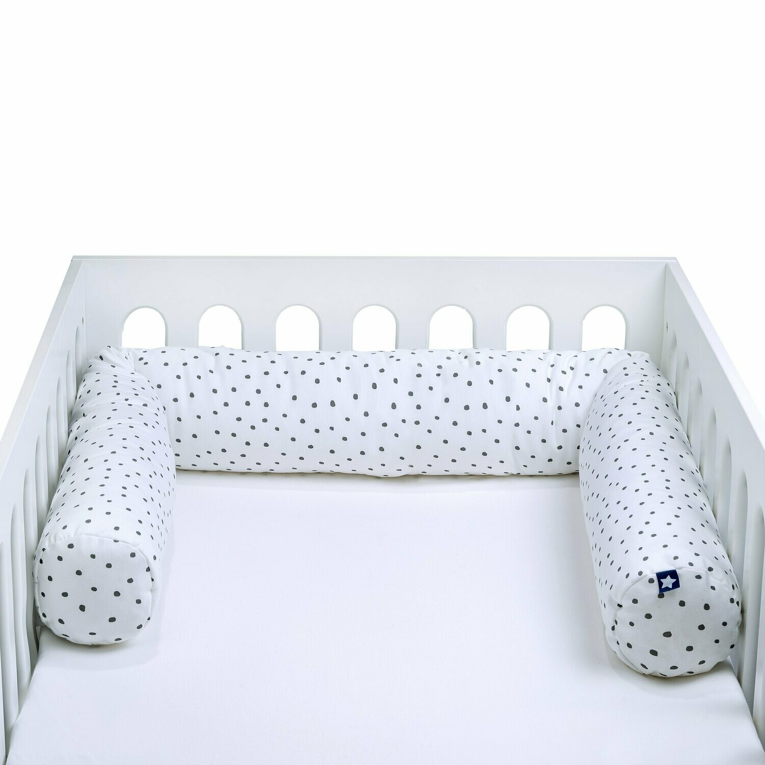 Jersey Nestchenschlange Dots Grey