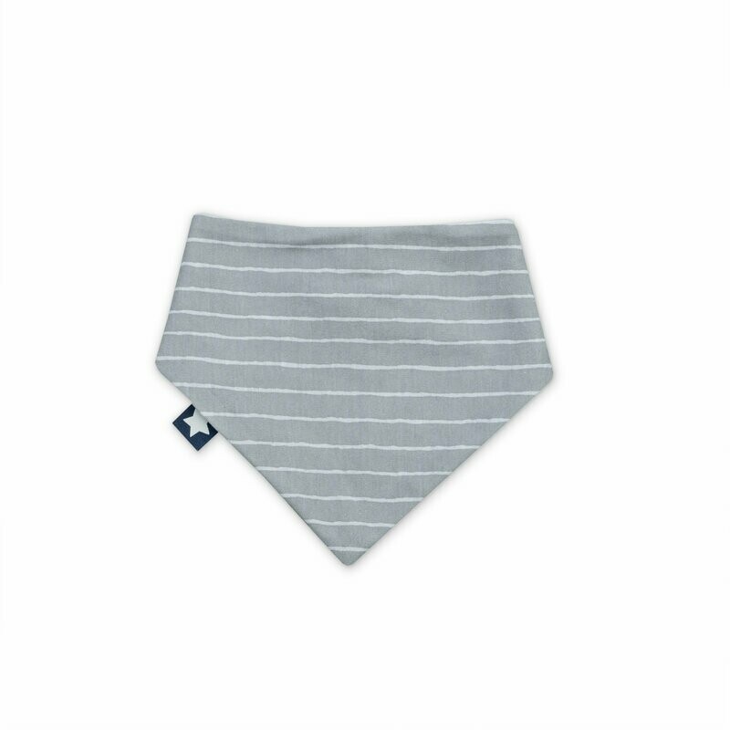 Bavaglino Jersey Grey Stripes