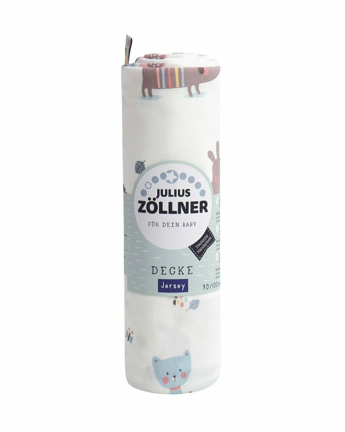 Coperta Jersey Crazy Animals