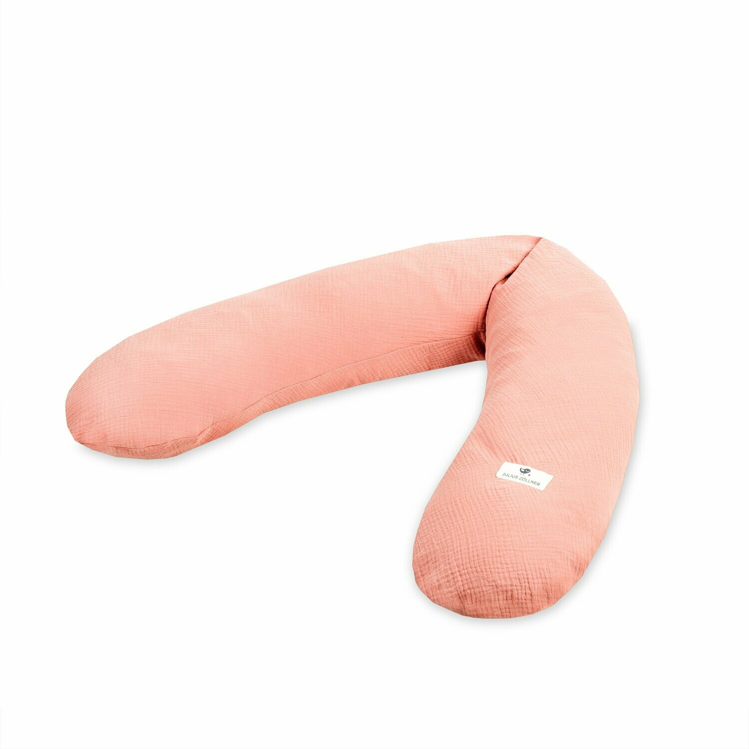 Cuscino per allattare in mussola di cotone - Rosa