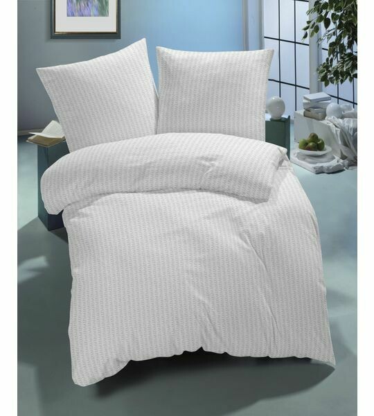 Seersucker Uni Bianco