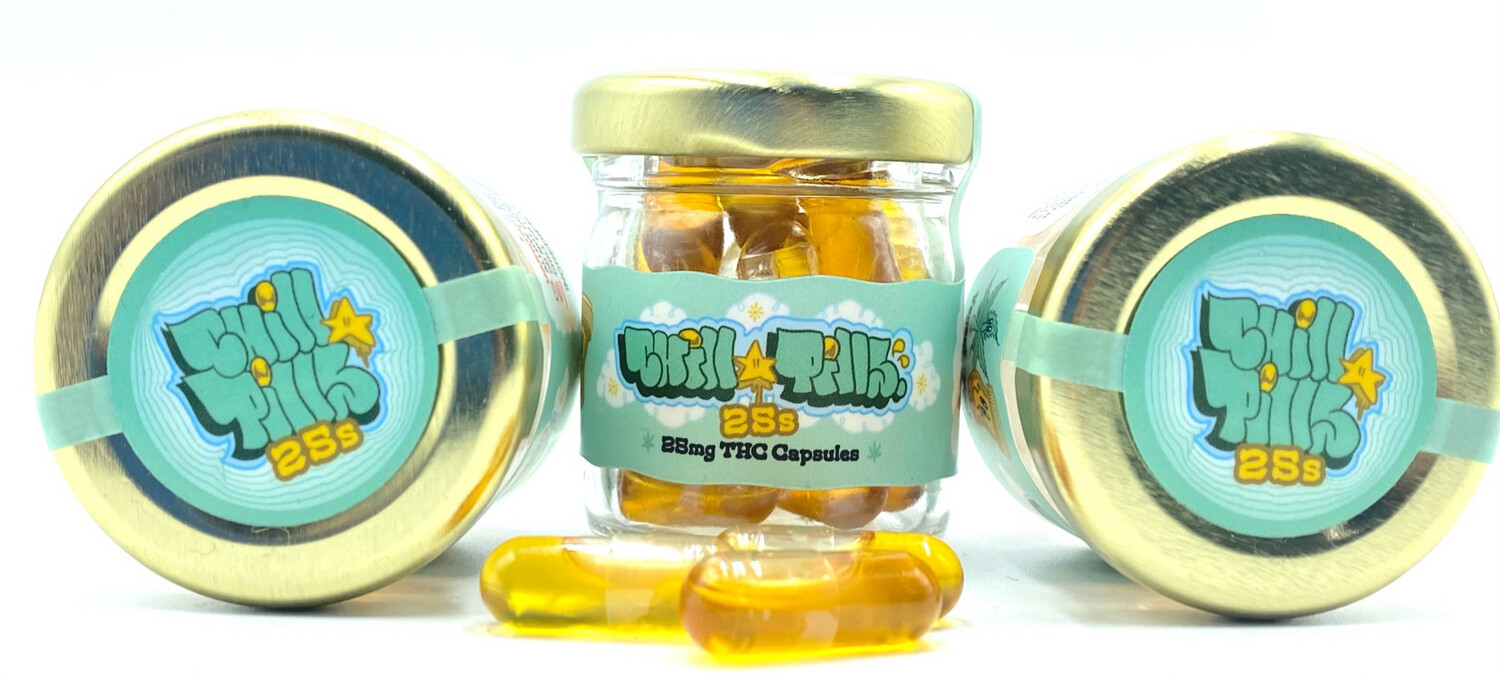 THC Chill Pills (20pc X 25mg 500MG)