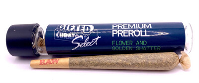 Gifted Curators Premium Pre-Roll, Flower & Shatter (1g)