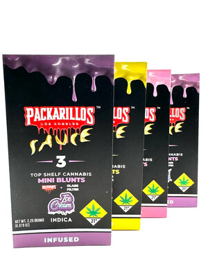 Packarillos Sauced Mini Blunts Pack (2.25g)