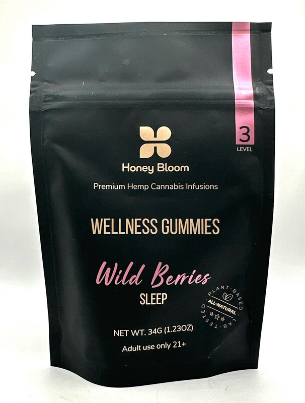 Honey Bloom Gummies Sleep (10pc X 5mg each THC, CBN, CBD | 50mg)