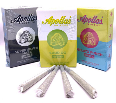 Apollo’s Pre-Rolls pack (4g)