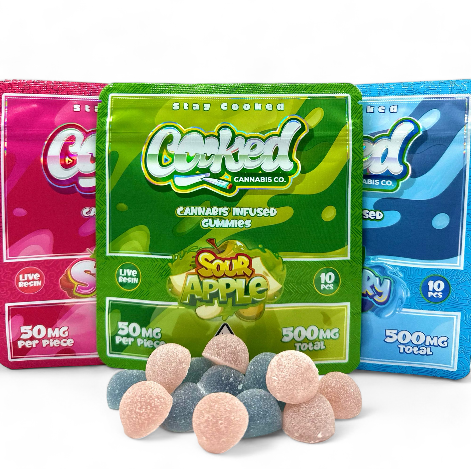 Cooked Gummies (10pc X 50mg | 500mg)