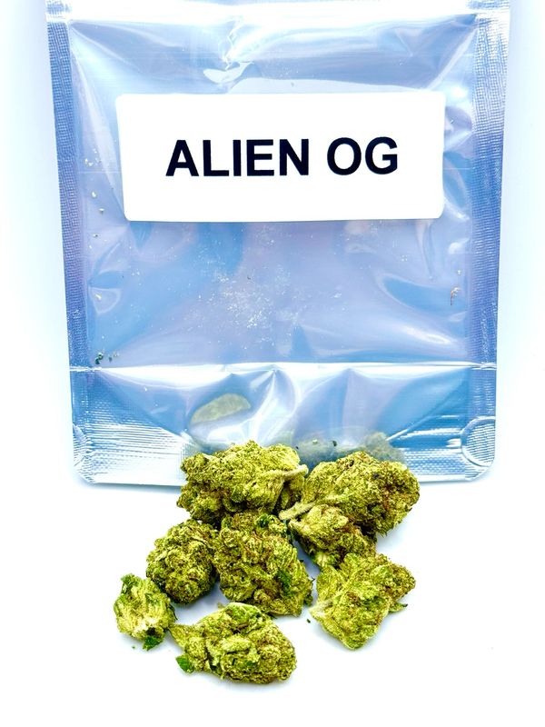 Alien OG( Indica Hybrid)