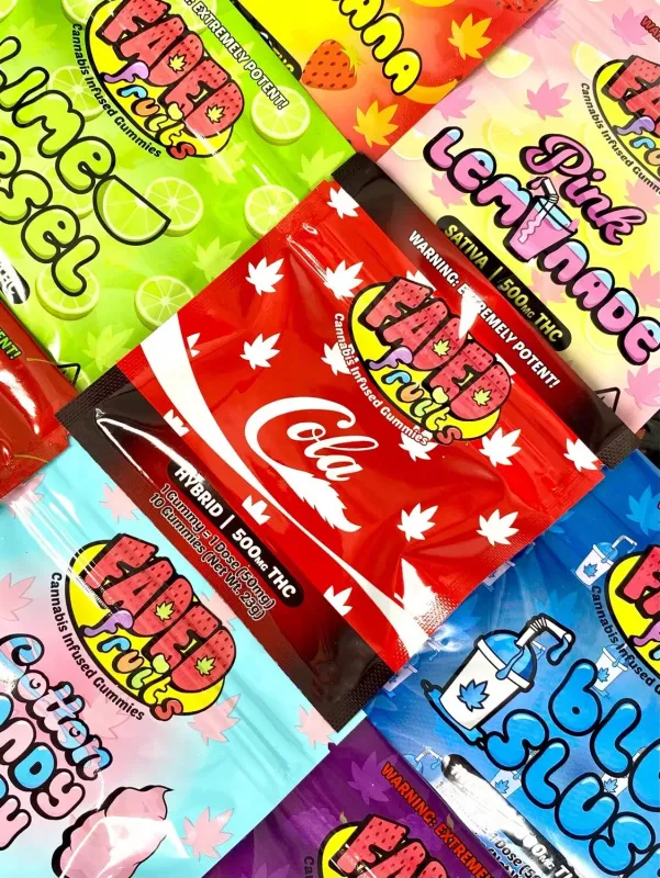 Faded Fruits - Sativa - (10pc X 50mg | 500mg)