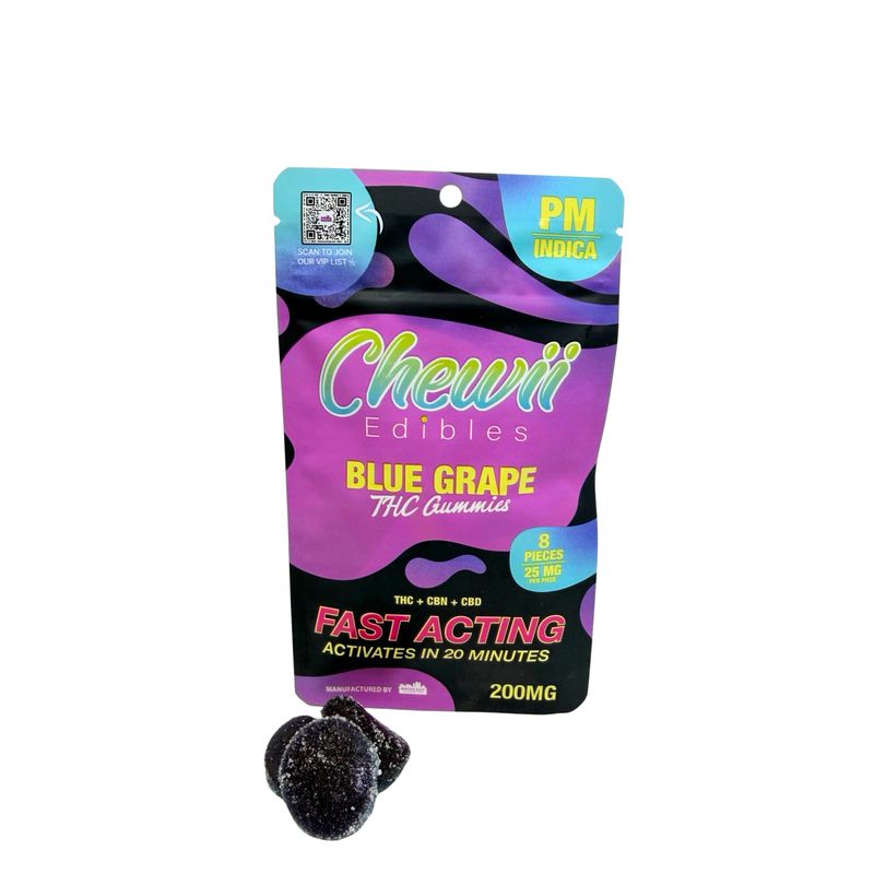 Chewii 200mg PM Edibles (Indica)