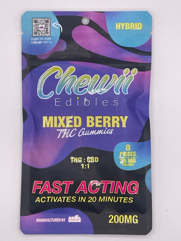 Chewii 200mg PM Edibles (Hybrid)