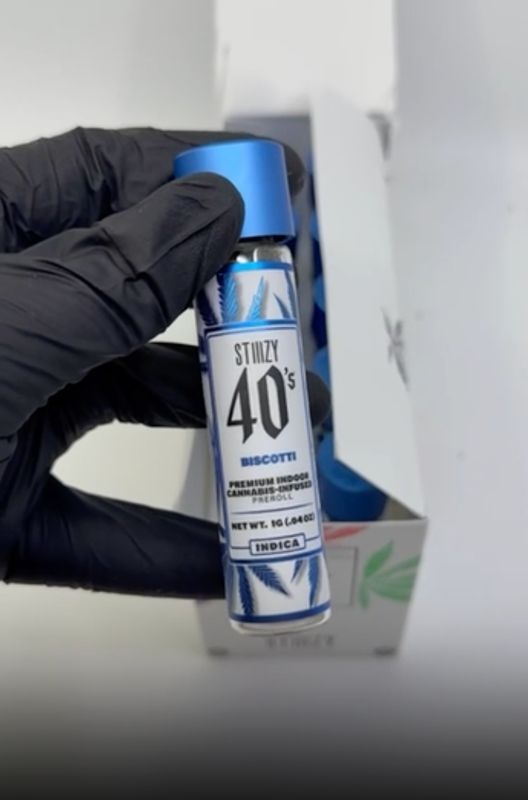 Stiiizy 40's Premium Indoor Cannabis-Infused Pre-Roll
