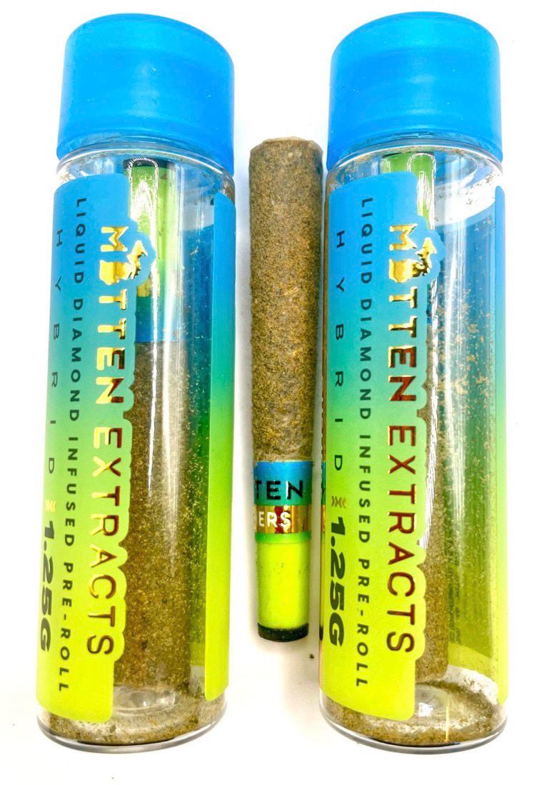 Mitten Extracts Liquid Diamond Infused Pre-Roll (1.25g)