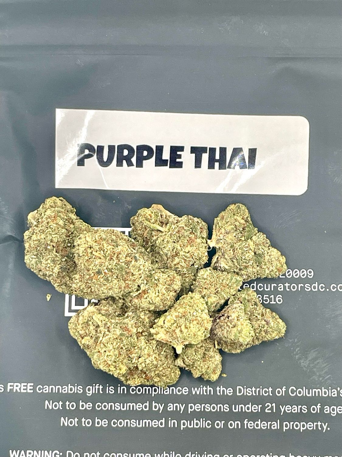 1 OZ Purple Thai (Sativa)