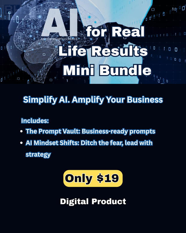 🎁 AI for Real Life Results Mini Bundle (Digital Product)