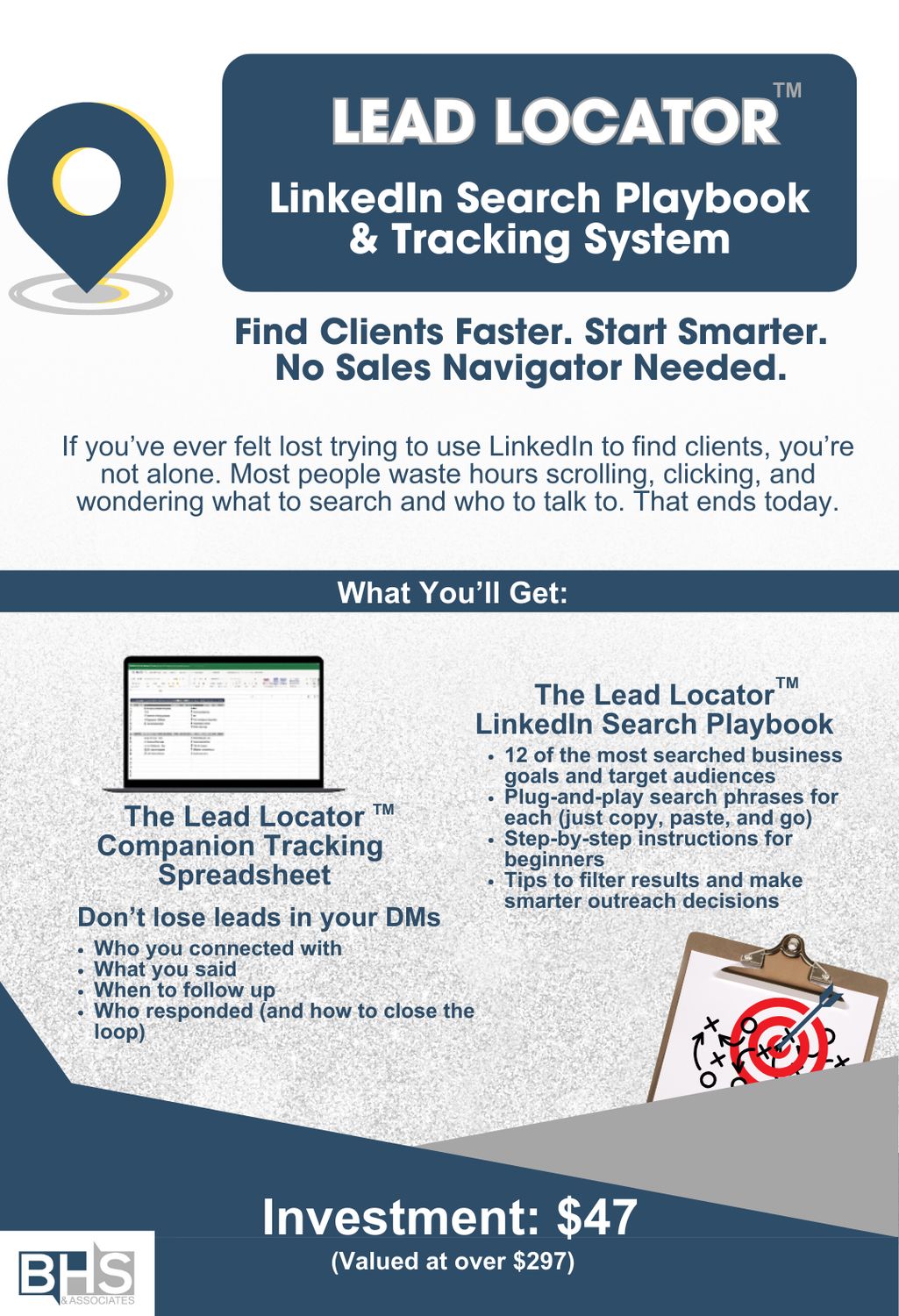 All about the Leads: LinkedIn Search Playbook (Digital Download)