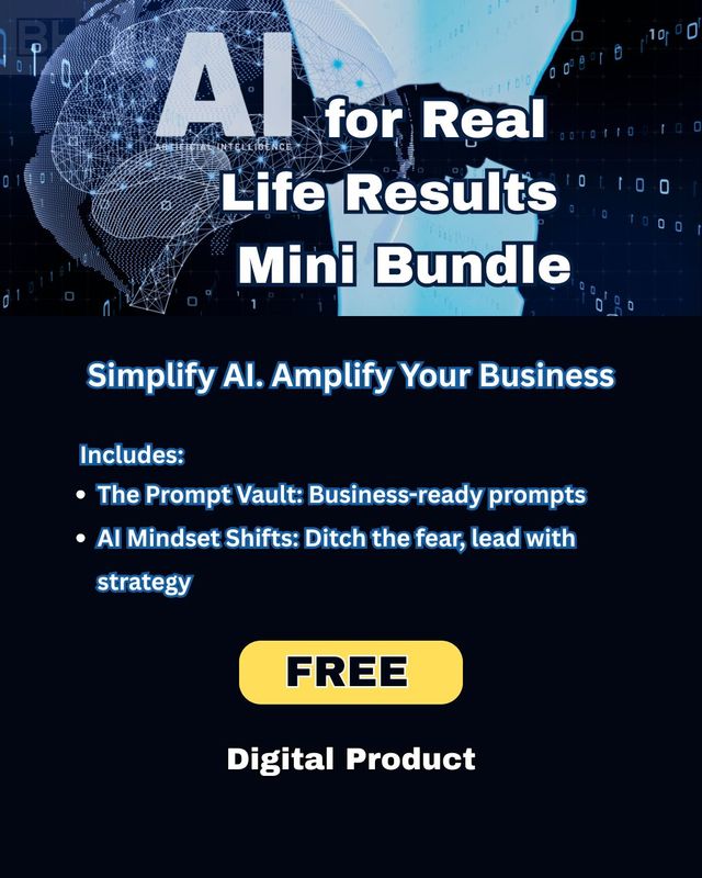 AI for Real Life Results Mini Bundle (Digital Product) AI for Real Life Results Mini Bundle (Digital Product)