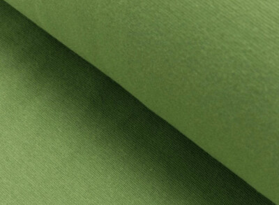Bündchen Glatt, Ökotex Farbe Moosgrün