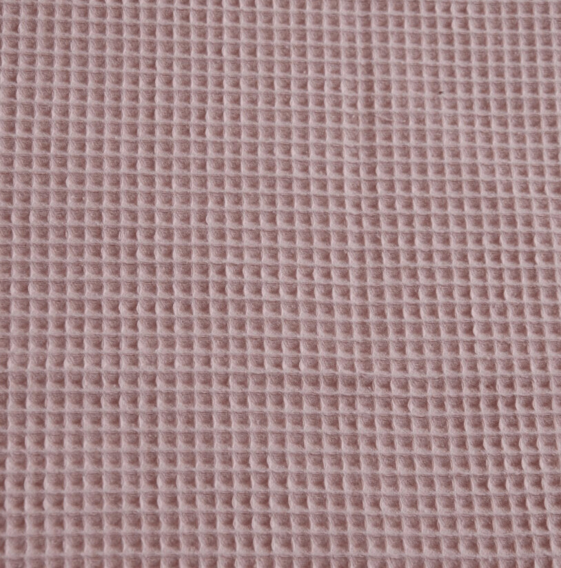 Waffle Altrosa ÖKOTEX