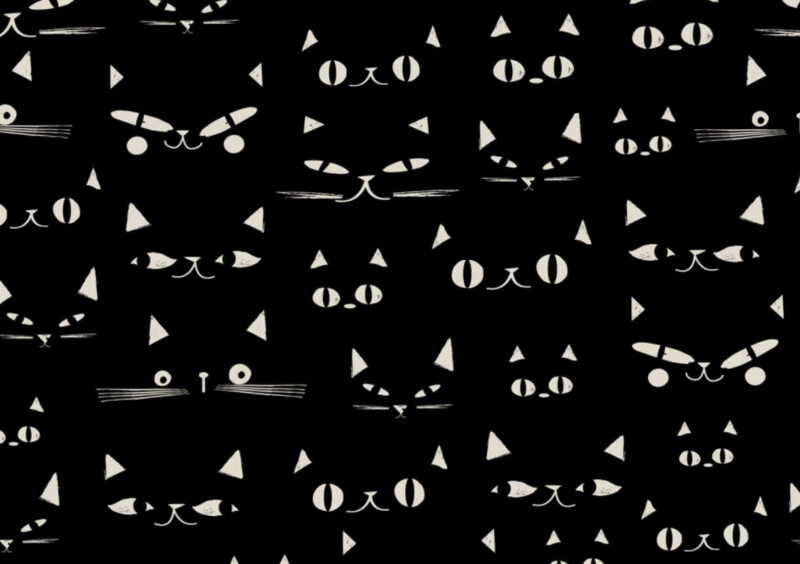 Baumwoll Webware QUILTLINE ÖKOTEX, Katzen Baumwoll Webware QUILTLINE ÖKOTEX, Katzen