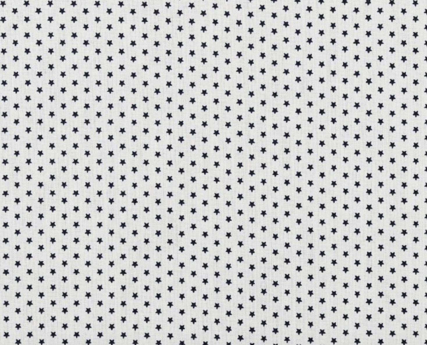 Baumwoll -  Popeline  ÖKOTEX, mini Sterne navy