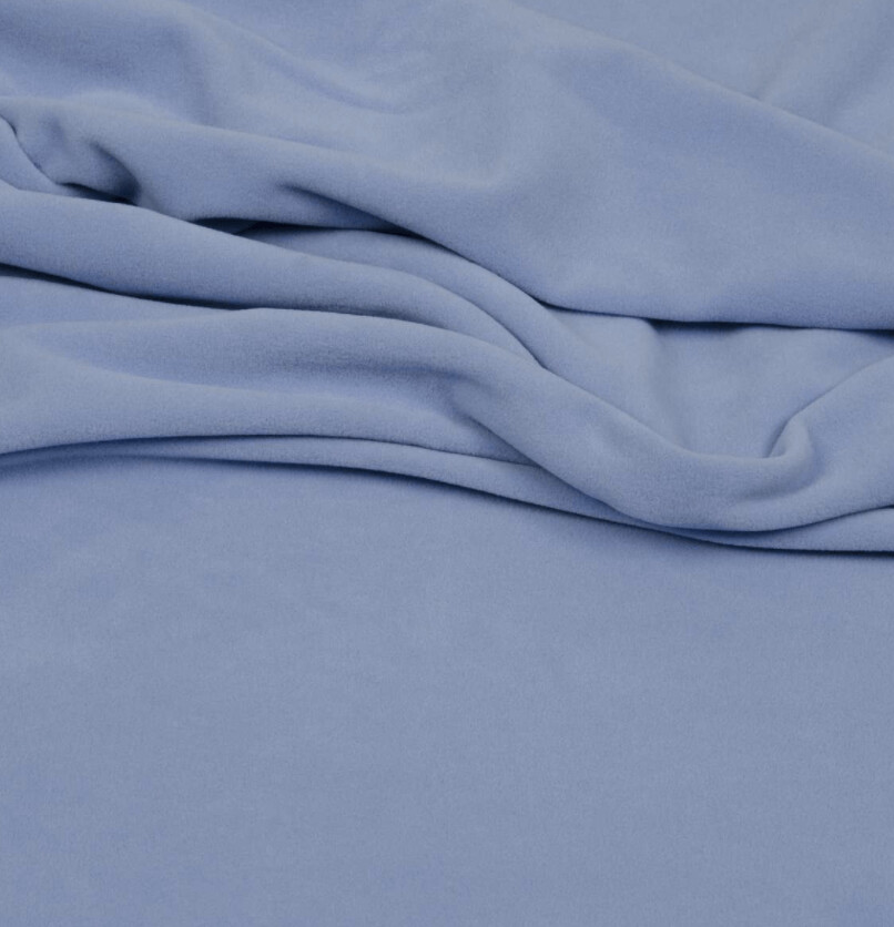 Fleece / Sportfleece , Ökotex Farbe Hellblau