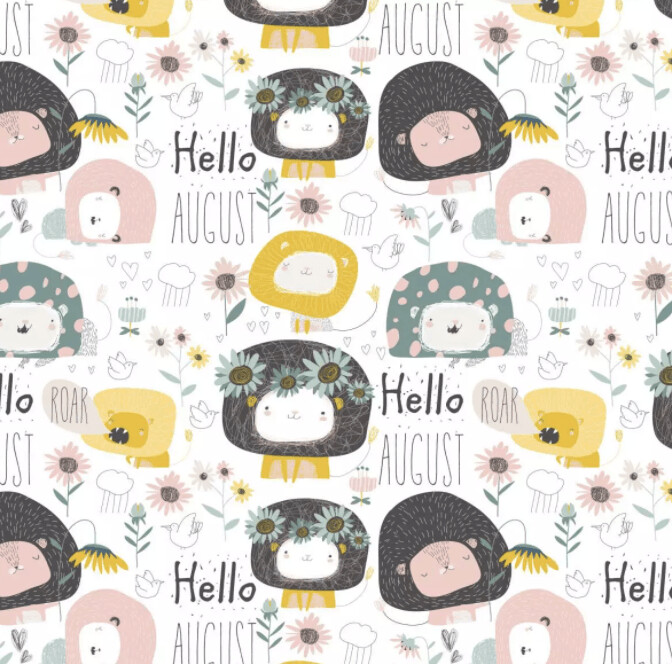 Lillestoff Kitty Hello August BIO Interlock kbA
