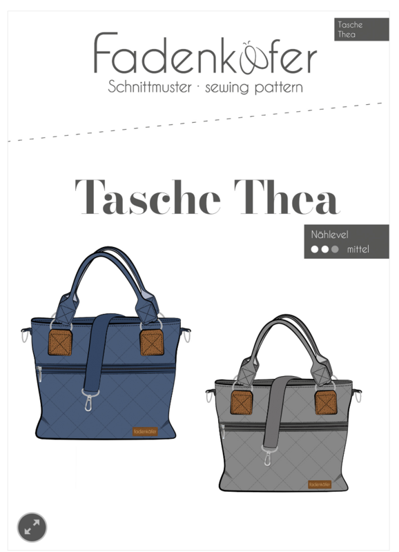 Papierschnittmuster Kinder, Tasche Thea Papierschnittmuster Kinder, Tasche Thea