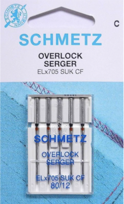 Schmetz Nähnadel Overlock Serger, 80 - 90