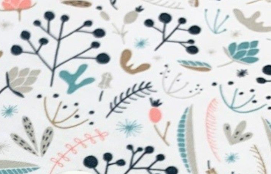 Lillestoff Lille Woodland Flowers Jersey