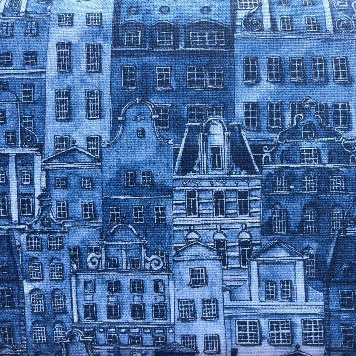 Poppy Amsterdam Houses Canvas