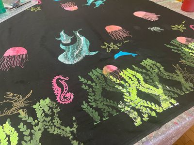 Siebdruck, Workshop, 8:00 - 16:00 Uhr, 04.10 und 05.10.25, Inklusive Material