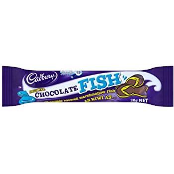 Cadbury Chocolate Fish (20g) - New Zealand