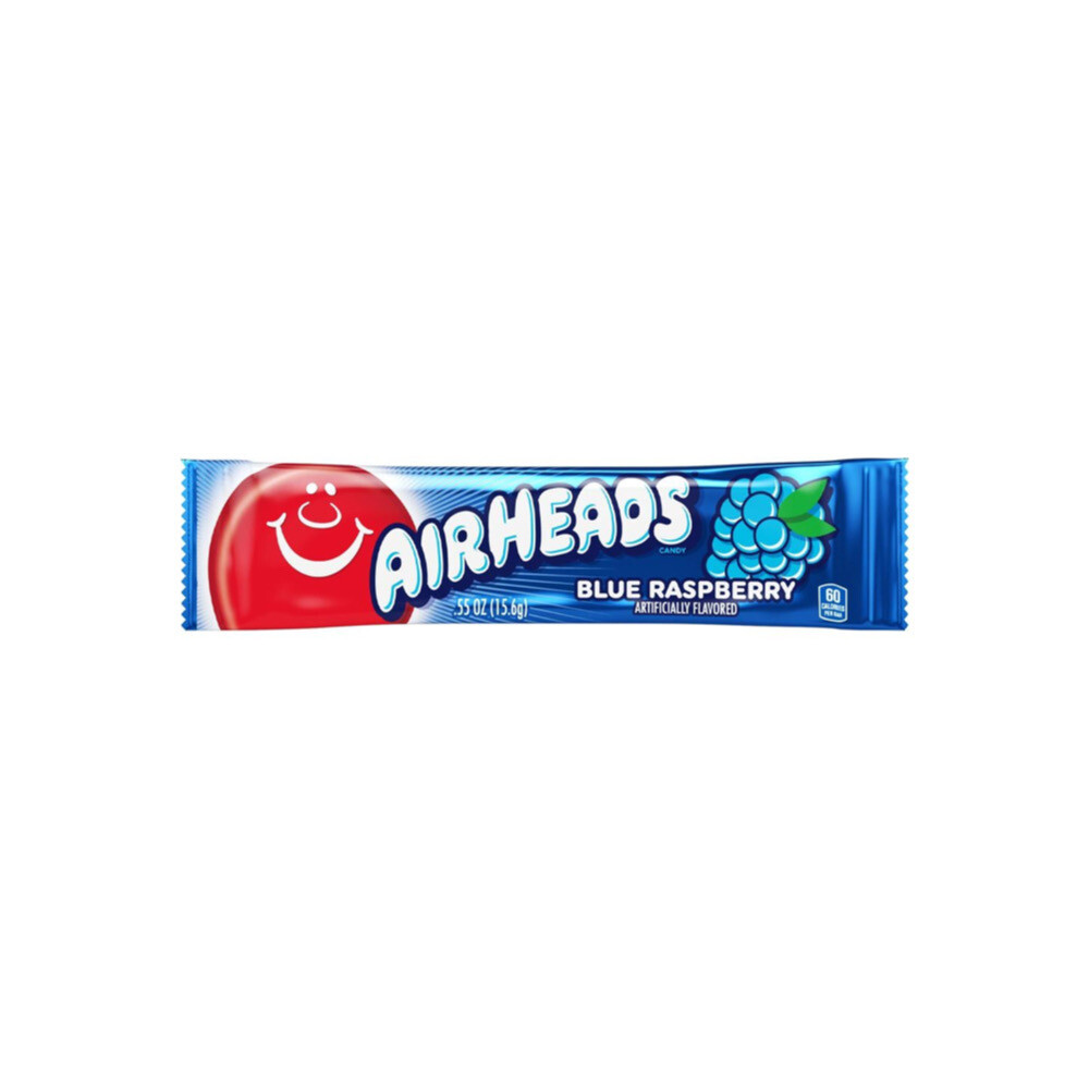 Airheads Chewy Candy Bar Blue Raspberry 16g Canada 9020