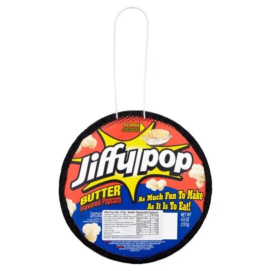 Jiffy Pop Butter Flavored Popcorn (127g) - America