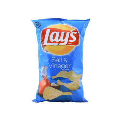 Lay’s Potato Chips Salt & Vinegar (184g) - America