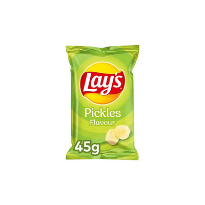 Lay’s Pickles Crisps (40g) - Belgium