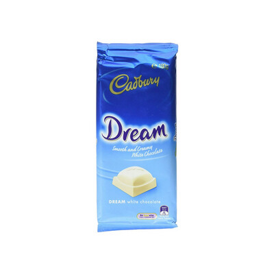 Cadbury Dream White Chocolate Bar (180g) - Australia