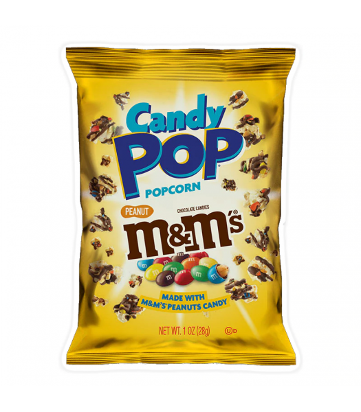 Candy Pop Popcorn M&M’s Peanut Minis (28g) America