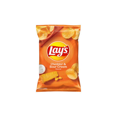 Lay’s Potato Chips Cheddar & Sour Cream (184g) - America